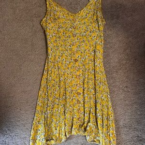 Yellow summer dress